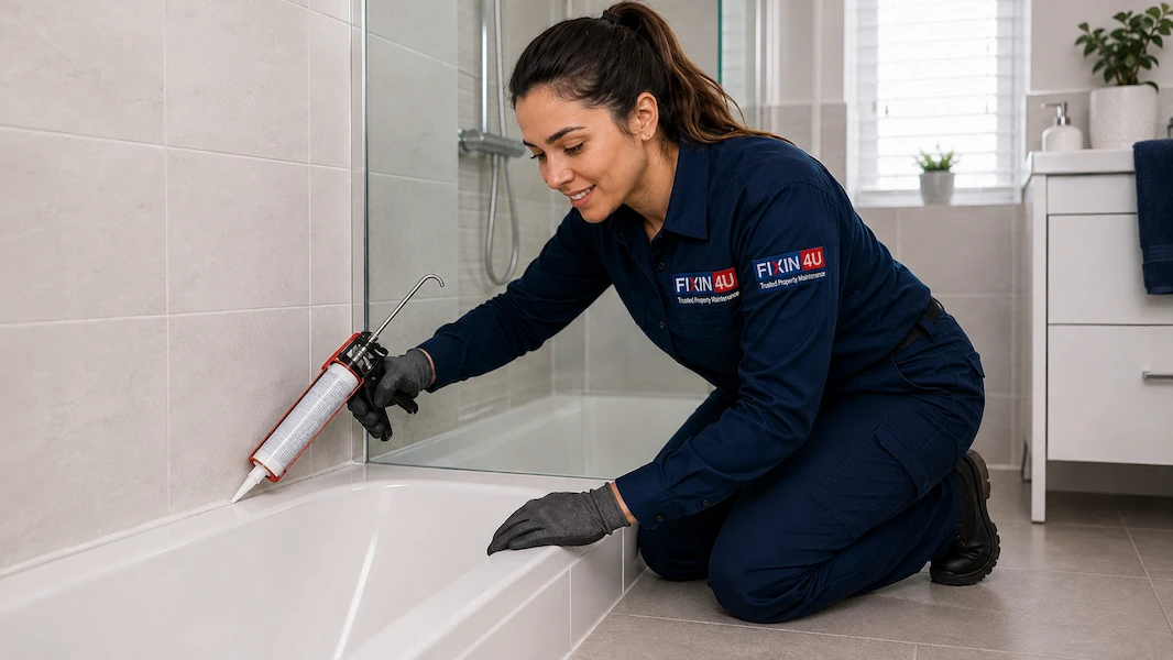 Bathroom silicone removal and resealing